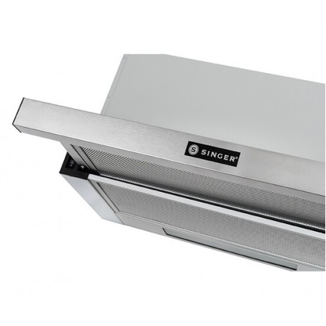 Singer Telescopic 601A 21 Συρόμενος Απορροφητήρας 60cm Inox