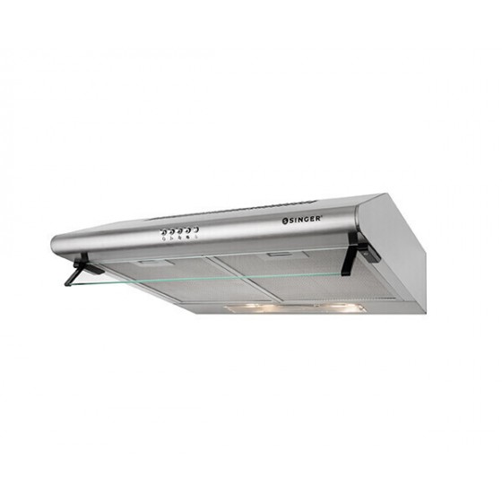 Singer LIN602D Inox 21 Ελεύθερος Απορροφητήρας 60cm Inox