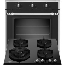 Bertazzoni F60 5 HER G K NE + P60 4L MOD GNE X  Αυτόνομο Σετ Αερίου Black