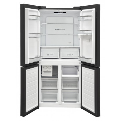 Morris D94489ED Ψυγείο Ντουλάπα Total NoFrost Μαύρο  