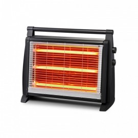 Kumtel LX-2831 Σόμπα Χαλαζία με Θερμοστάτη 1800W Black 