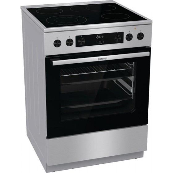 Gorenje GECS6C70XPA Κεραμική Κουζίνα 71lt  Inox 