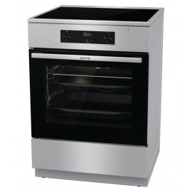 Gorenje GEIT6C60XPG Κουζίνα 71lt με Επαγωγικές Εστίες Inox 