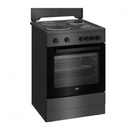 Beko FSM66003GA Κουζίνα 65lt με Εμαγιέ Εστίες Anthracite