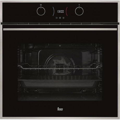 Teka HLB 840 P Black Πυρολυτικός Φούρνος DualClean