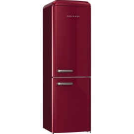 Gorenje ONRK619ER Retro Ψυγειοκαταψύκτης Κόκκινος 4 Χρόνια Εγγύηση
