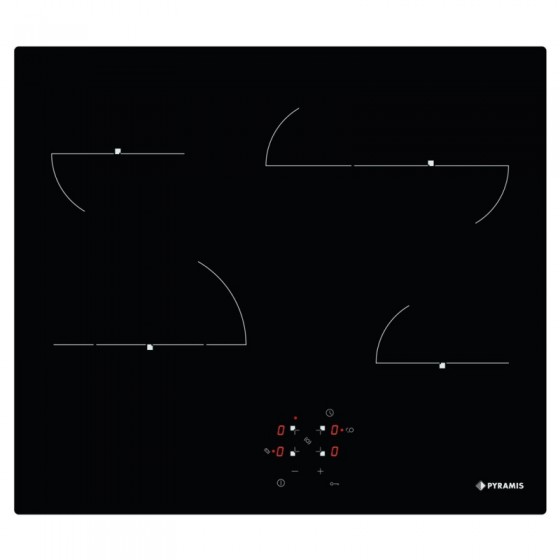 Pyramis PHC61611BFB  Κεραμική Εστία Αυτόνομη 58x51εκ. 174020070