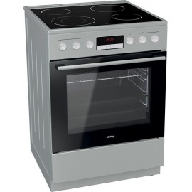 Korting KEC6C60XPC Κουζίνα Κεραμική Inox 