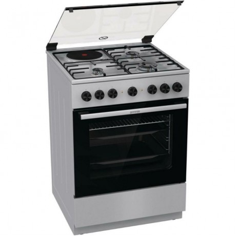 Gorenje GK 6B41 XD Μικτή Κουζίνα 71lt Inox 034064001 