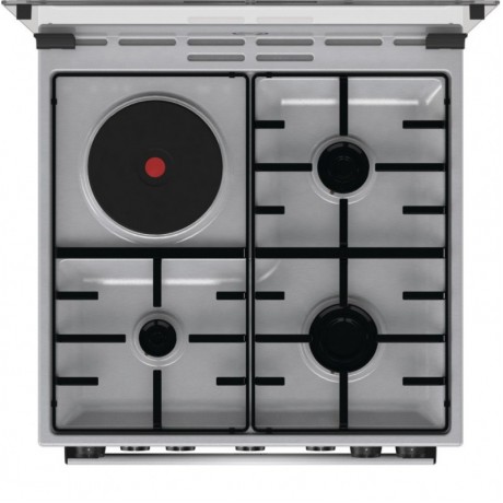 Gorenje GK 6B41 XD Μικτή Κουζίνα 71lt Inox 034064001 7 Χρόνια Εγγύηση