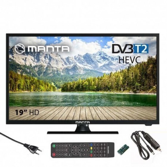 Manta 19LHN123D  Τηλεόραση 19" HD Ready LED  DC 12V 