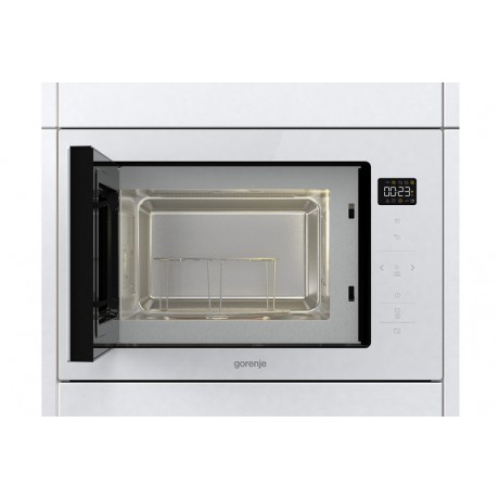 Gorenje BM251SG2WG Εντοιχιζόμενος Φούρνος Μικροκυμάτων με Grill 25lt Λευκός 