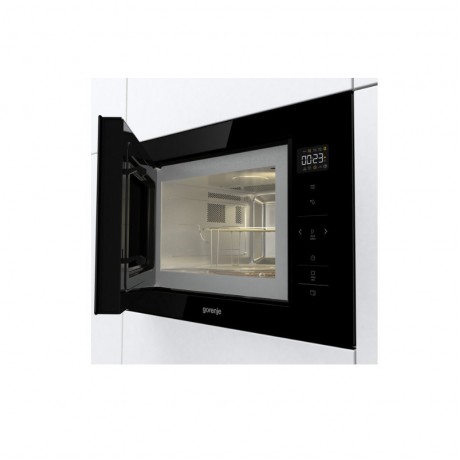 Gorenje BM251SG2BG Εντοιχιζόμενος Φούρνος Μικροκυμάτων με Grill 25lt Μαύρος  