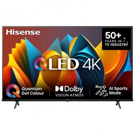 Hisense 43E7NQ Smart Τηλεόραση 43" 4K UHD QLED E7N HDR (2024) 