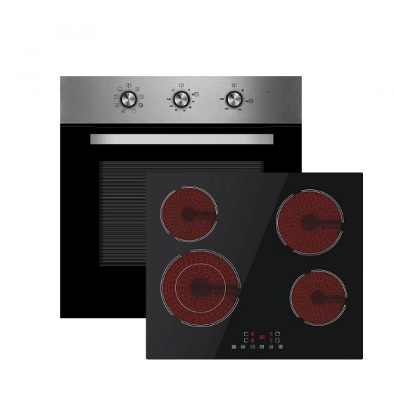 Davoline BIO 0875 IX + BVC6005 Σετ Ενοιχισμού 75lt Π59.5εκ. Inox