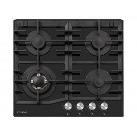 Hyundai HBIG24V-61GL Εστία Υγραερίου Αυτόνομη 59.4 x52.3εκ. Μαύρη