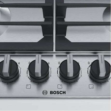 Bosch PCH6A5B90 Εστία Υγραερίου Αυτόνομη Inox