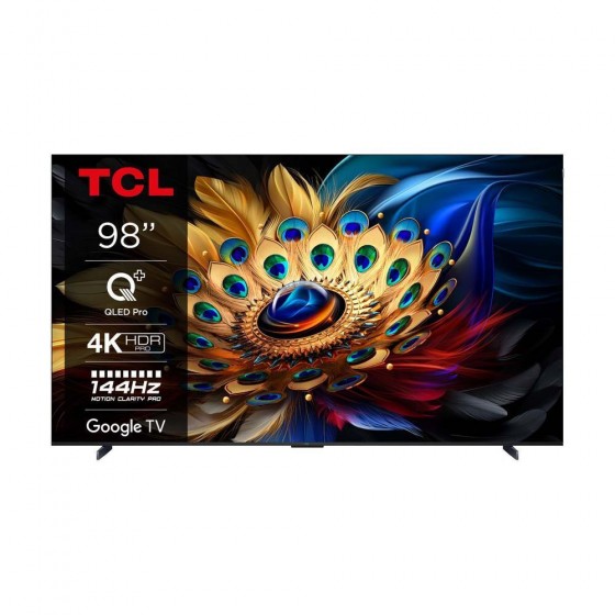 TCL 98C655 4K 98'' QLED TV with Google TV and Game Master 3.0 144Hz (2024)