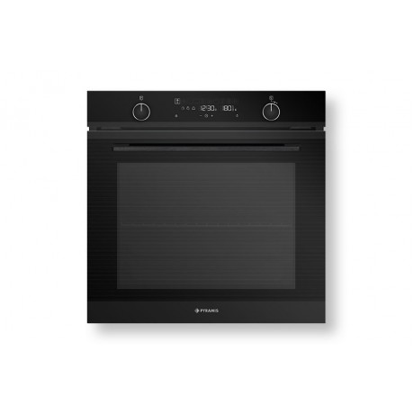 Pyramis PO78094010EBLΜ Εντοιχιζόμενος Φούρνος Airfry 78lt Μαύρος 034070501