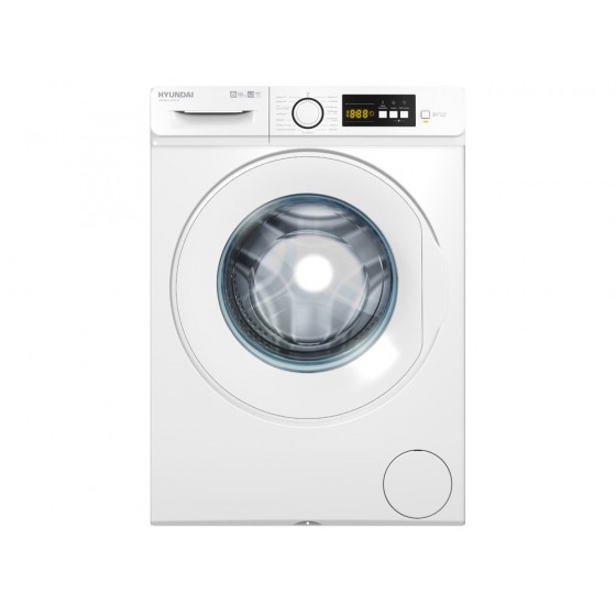 Hyundai HWM24V-1410T/W Πλυντήριο Ρούχων 10kg Ατμού 1400 Στροφών Eco Wash Inverter