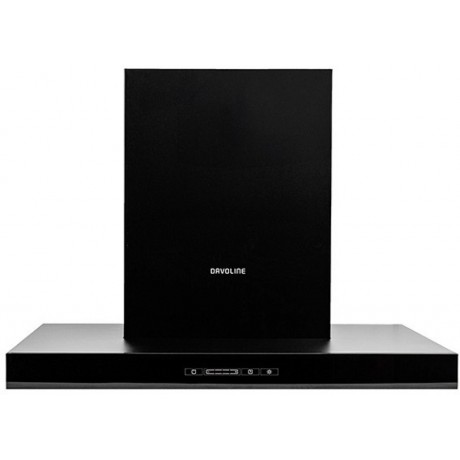 Davoline Tate Απορροφητήρας Καμινάδα 60cm 744m³/h Μαύρος 801012132