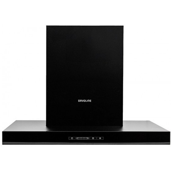 Davoline Tate Απορροφητήρας Καμινάδα 60cm 744m³/h Μαύρος 801012132