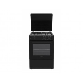Hyundai HCGC25V-72604G/BL Κουζίνα Αερίου 75lt Π60εκ. Μαύρη