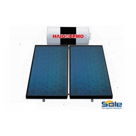 Sole Eco 300-2-S230 300lt/4.6m² Glass Διπλής Ενέργειας