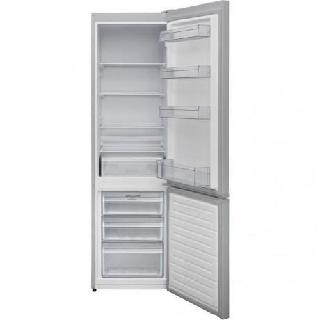 United UCX-3293 Ψυγειοκαταψύκτης 288lt Υ180xΠ54xΒ59.5cm Inox Look