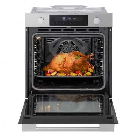 LG WS5D7230S + CBIZ2435B Σετ Εντοιχισμού Air Fry 72lt με Επαγωγικές Εστίες Π59.2εκ. Inox 