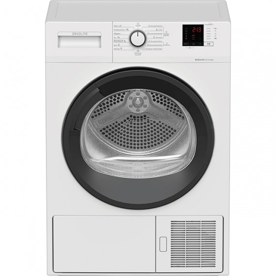 Davoline DRWD 8001C Στεγνωτήριο 8kg με Αντλία Θερμότητας 