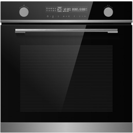 Davoline BO 7213 GRPH BL Εντοιχιζόμενος Φούρνος 72lt Π59.5εκ. Inox-Μαύρο Α+ 801228025