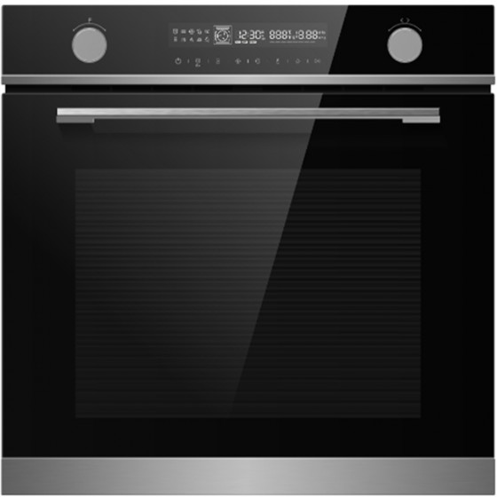 Davoline BO 7213 GRPH BL Εντοιχιζόμενος Φούρνος 72lt Π59.5εκ. Inox-Μαύρο Α+ 801228025