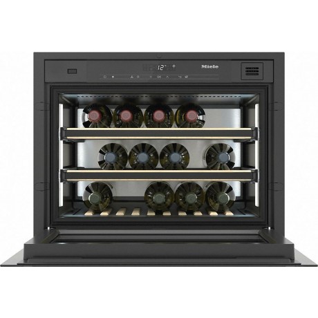 Miele KWT 7112 iG Συντηρητής Κρασιών 18 Φιαλών Obsidian Black
