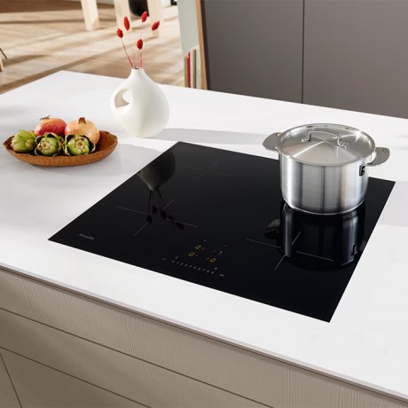 Miele KM 7361 FL Επαγωγική Εστία Αυτόνομη 62x52εκ Μαύρο 