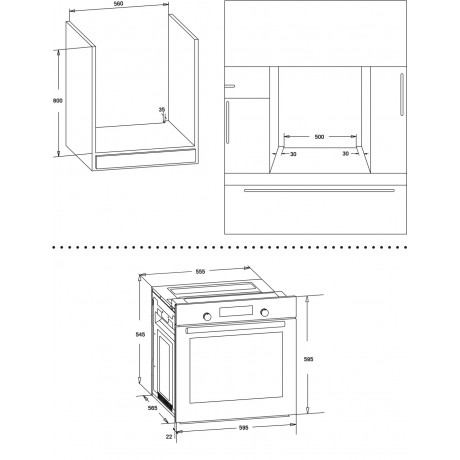 Thermogatz TGS 3311 IX + TGS 9040 IX Αυτόνομο Σετ Εντοιχισμού Υγραερίου Inox 60cm 04.405.119 + 04.405.128