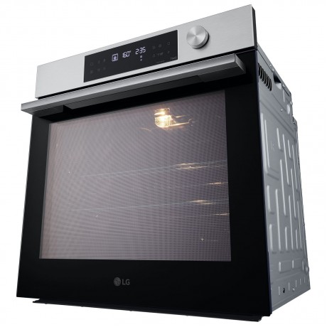 LG WSED7612S Εντοιχιζόμενος Φούρνος Air Fry με Πυρόλυση 76lt Π59.2εκ. Inox A+