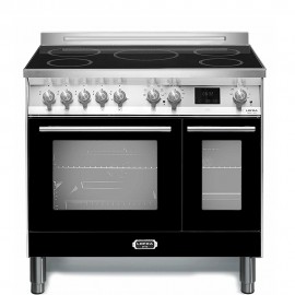 Lofra P NM D96 MFTE/5I Venezia Επαγωγική Κουζίνα με 2 Φούρνους 90εκ Μαύρο / Inox