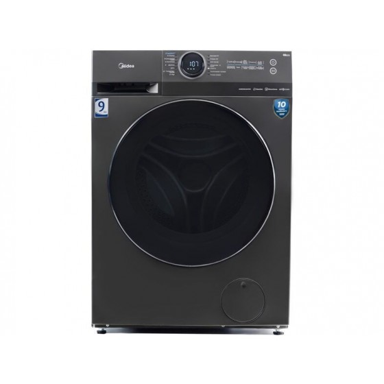 Midea MF200W90WB/T-GR Πλυντήριο Ρούχων 9kg 1400 Στροφών Titanium
