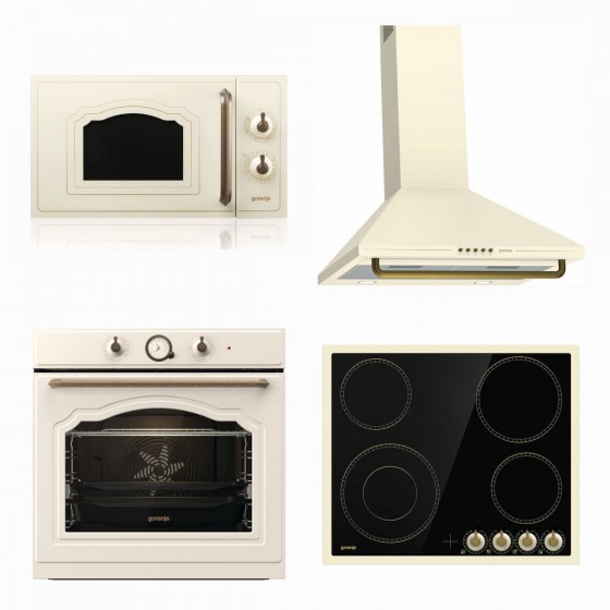 Gorenje BOS67372CLI + EC642CLI + WHC63CLI + MO4250CLI Σετ Οικιακών Συσκευών