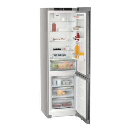 Liebherr CNsdc 5703 Ψυγειοκαταψύκτης 371lt Total NoFrost Υ201.5xΠ59.7xΒ67.5εκ. Inox 