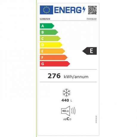 Gorenje FH43EAW Οριζόντιος Καταψύκτης  440lt 031008601