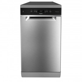 Whirlpool WH6FC11BS7A0X Ελεύθερο Πλυντήριο Πιάτων για 10 Σερβίτσια 45cm Inox