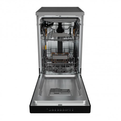 Whirlpool WH6FC11BS7A0X Ελεύθερο Πλυντήριο Πιάτων για 10 Σερβίτσια 45cm Inox