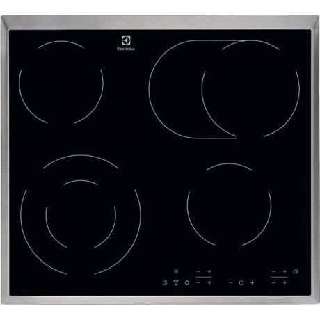Electrolux EOF3H50BK + EHF6346XOK Σετ Εντοιχισμού Φούρνος και Εστία Μαύρο