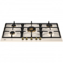 Bertazzoni P90 5C HER Εστία Υγραερίου Αυτόνομη 89x52.2εκ. Μπεζ 5207001521458 