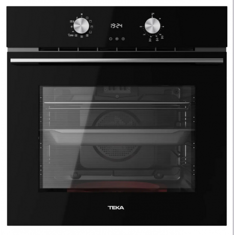 Teka HLB 8408 BK EasySteam Εντοιχιζόμενος Φούρνος 71lt Π59.5εκ. Μαύρος 111000081