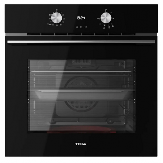 Teka HLB 8408 BK EasySteam Εντοιχιζόμενος Φούρνος 71lt Π59.5εκ. Μαύρος 111000081