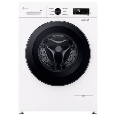LG F4X1008NWK Πλυντήριο Ρούχων 8kg Ατμού 1400 Στροφών 6 Motion 