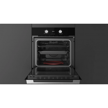 Teka HLB 8408 BK EasySteam Εντοιχιζόμενος Φούρνος 71lt Π59.5εκ. Μαύρος 111000081